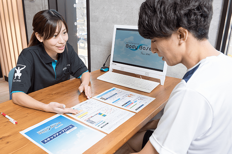 効果測定の様子