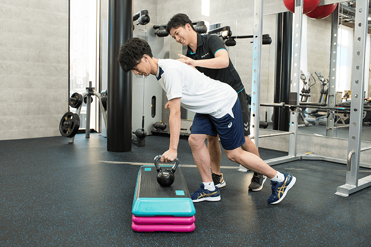 身体の不調・姿勢の改善の様子