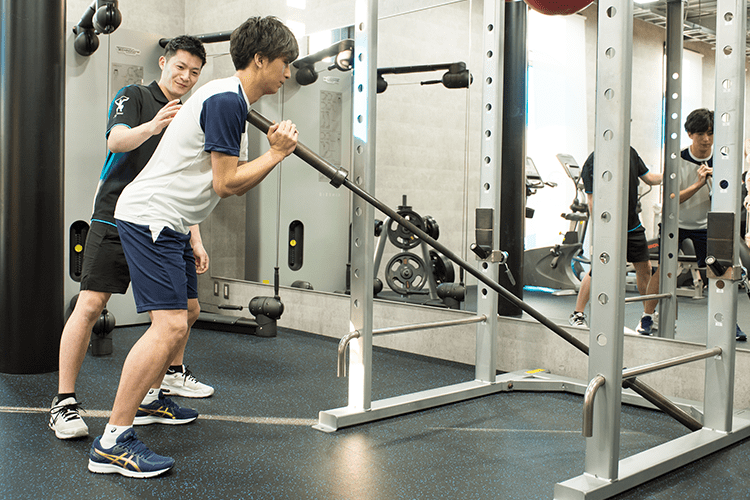 スポーツパフォーマンスの様子